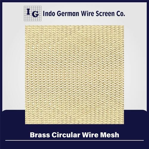 Brass Circular Wire Mesh