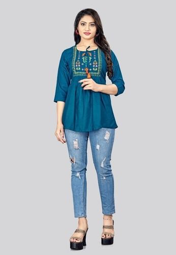 Heavy Rayon with KURTI