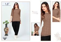 Cotton Short Top - Top Lining: Pure Cotton, Color: 07 | Lightweight and Comfortable Design
