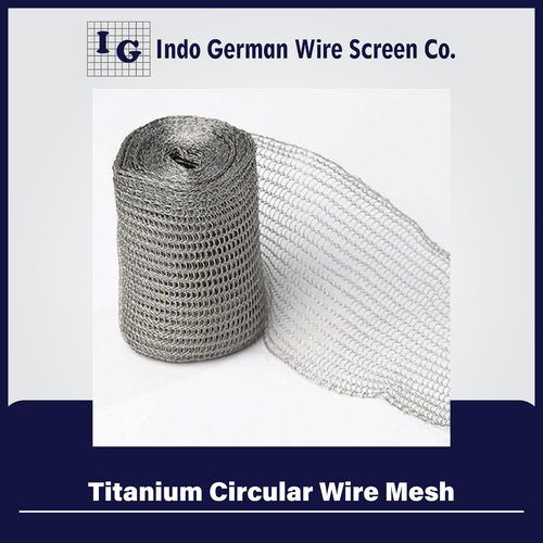 Titanium Circular Wire Mesh