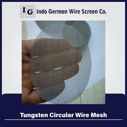 Tungsten Circular Wire Mesh