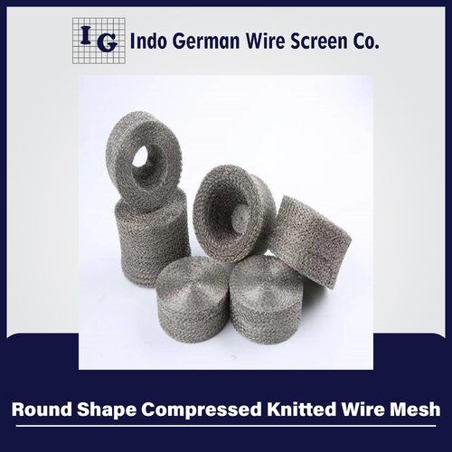 Compressed Knitted Wire Mesh Shapes