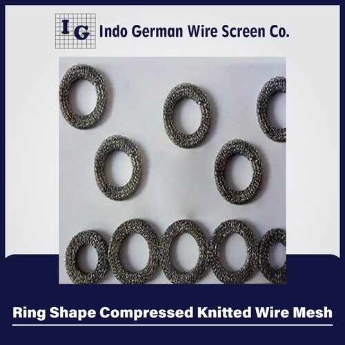 Ring Shape Compressed Knitted Wire Mesh
