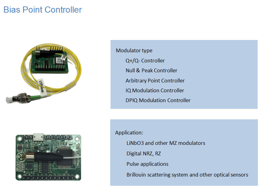 Ultra Compact DP-IQ Modulator Bias Controller Automatic Bias Controller