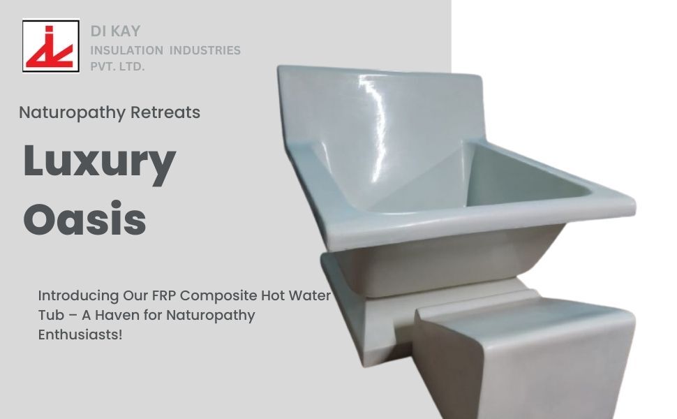 NatuRopathic FRP Composite Hot Water Tub