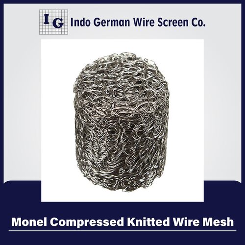 Monel Compressed Knitted Wire Mesh