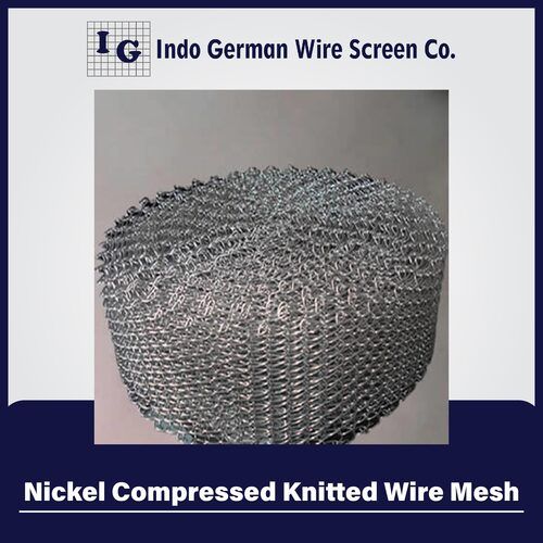 Nickel Compressed Knitted Wire Mesh