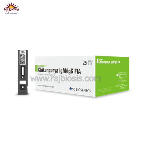 STANDARD F Chikungunya IgM/IgG FIA test kit