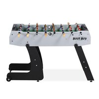 White And Black Folding Foosball Table