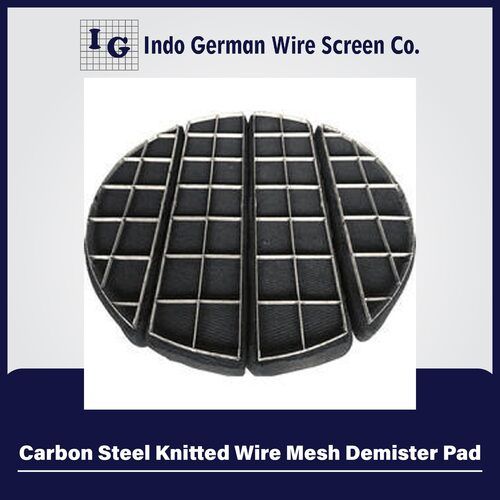 Carbon Steel Knitted Wire Mesh Demister Pad