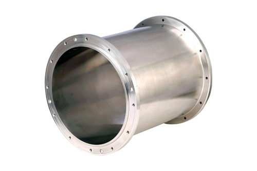 Silver Both Side Flange Centrifugal Casting R.T And U.T