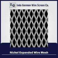 Nickel Expanded Wire Mesh - High Purity Nickel, Versatile Diamond Pattern, Corrosion-resistant Design For Liquid And Gas Filtration