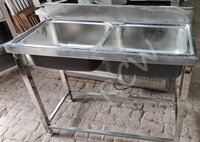 Used And  Second Hand Commercial Double Sink Unit hotel hospitals office