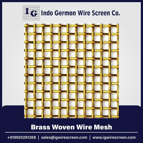 Brass Woven Wire Mesh