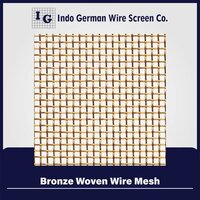 Bronze Woven Wire Mesh - Aperture: Varies (typically 0.5mm To 6mm)