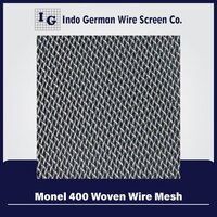 Monel 400 Woven Wire Mesh - Aperture: Varies