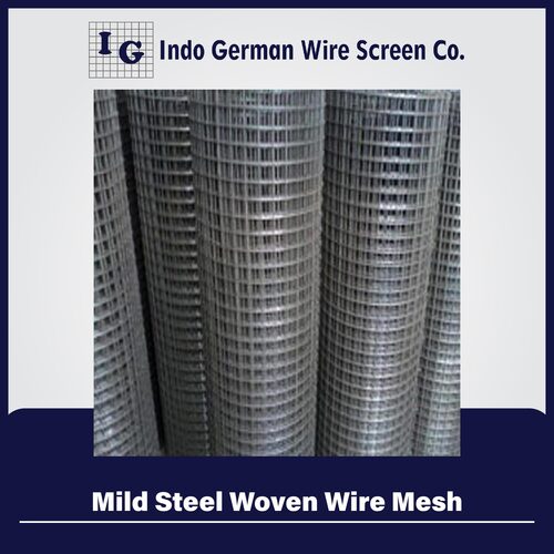 Mild Steel Woven Wire Mesh