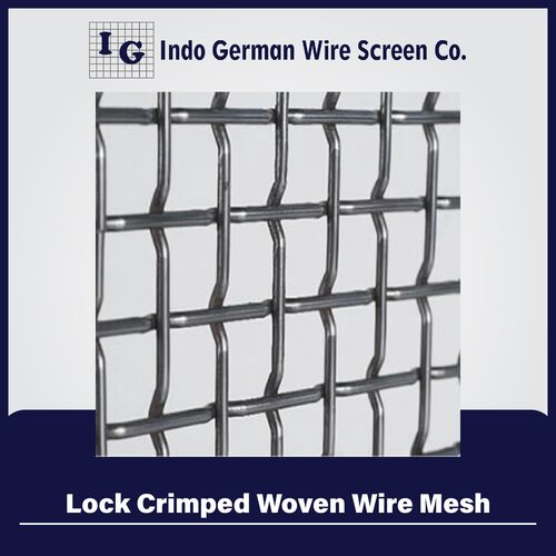 Lock Crimped Woven Wire Mesh