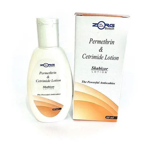 60ml Permethrin and Cetrimide Lotion