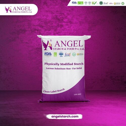 Clean Label Modified Starch Lactose Substitute Non-Fat Solid for Paneer - 25kg | Vegan, Gluten-Free, Non-GMO, Plant-Based, Enzymatically Modified