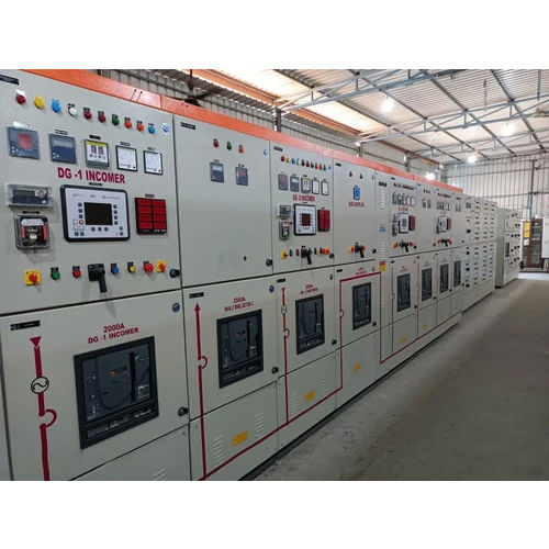 Electrical Dg Synchronizing Panel Cover Material: Mild Steel