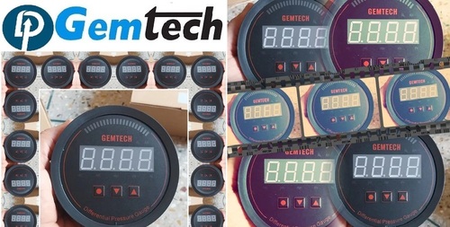 GEMTECH Series 3000 Digital Pressure Gauge Range 0 to 0.250 KPA in Gumla