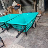PLASTIC DOUBLE WHEEL BARROW