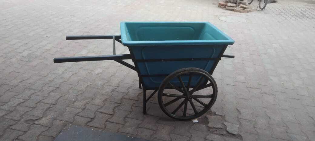 PLASTIC DOUBLE WHEEL BARROW