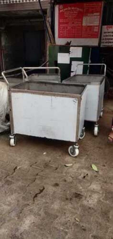 Ss Platform Trolley - Material: Iron
