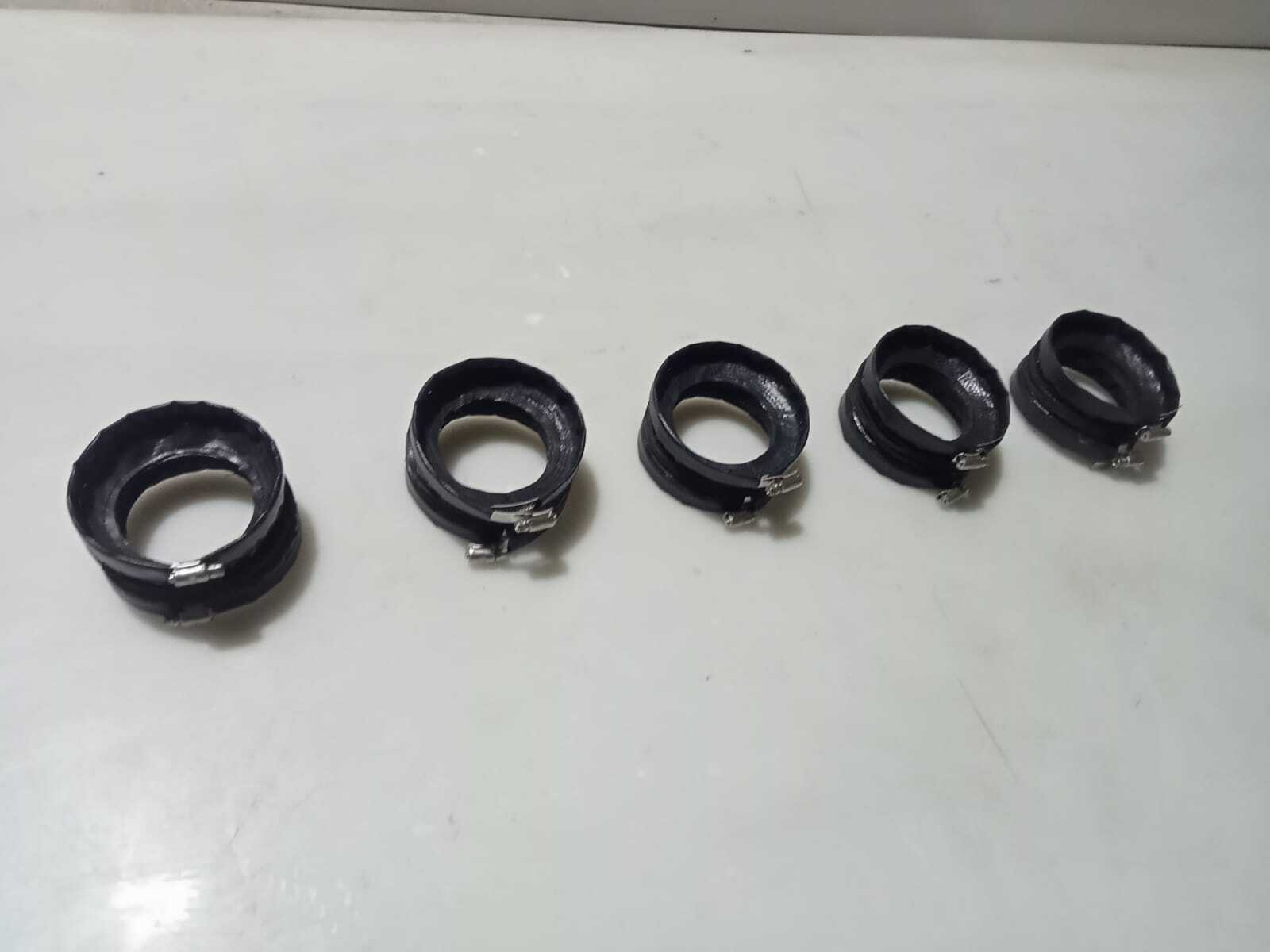 Round Bellow Cover With Flange