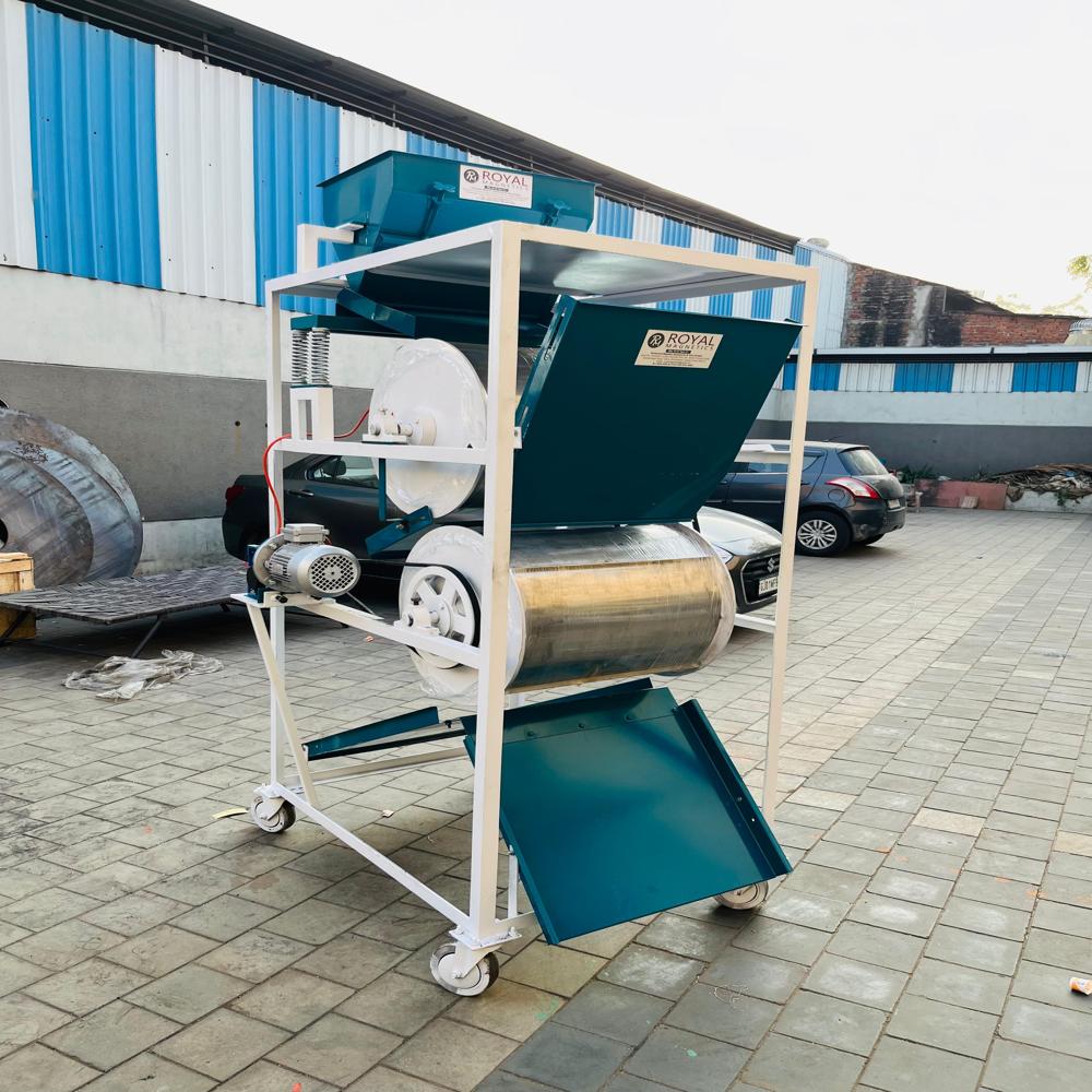 Double Drum Magnetic Separator - Application: Industrial