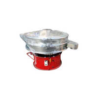 Silver Three Phase Vibro Sieve Machine