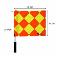 SAS SPORTS Referee Linesman Flags (Set of 2)