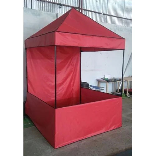 Red Conical Promotional Canopy Tent