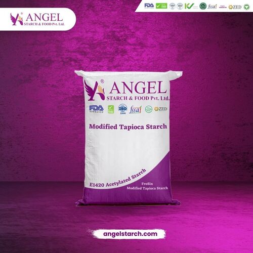 Modified Starch E1420 Acetylated Modified Tapioca Starch - High Purity Powder | Vegan, Gluten-Free, Texturing Agent, Mouthfeel Enhancer, Yield Improver