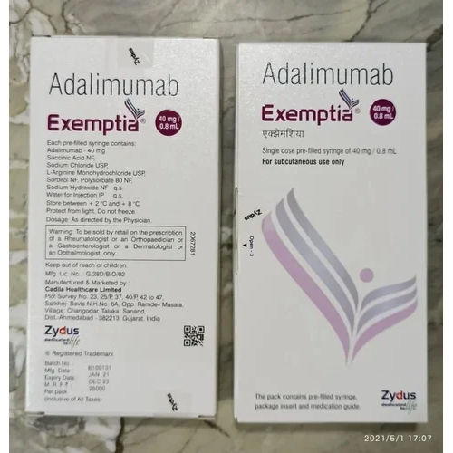 Adalimumab 40Mg Injection Cool & Dry Place