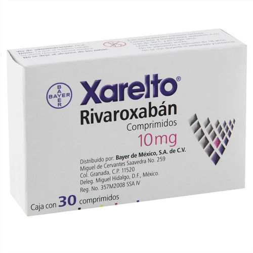 Xarelto Rivaroxaban 20 Mg Tablets General Medicines