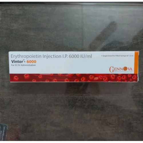 Erythropoietin Vintor 6000 Injection