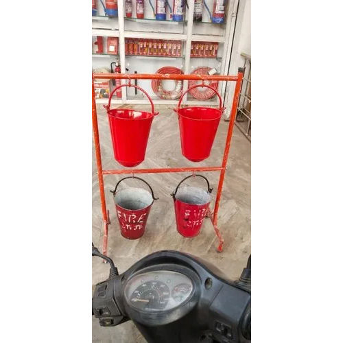 Fire Safety Buckets Stand