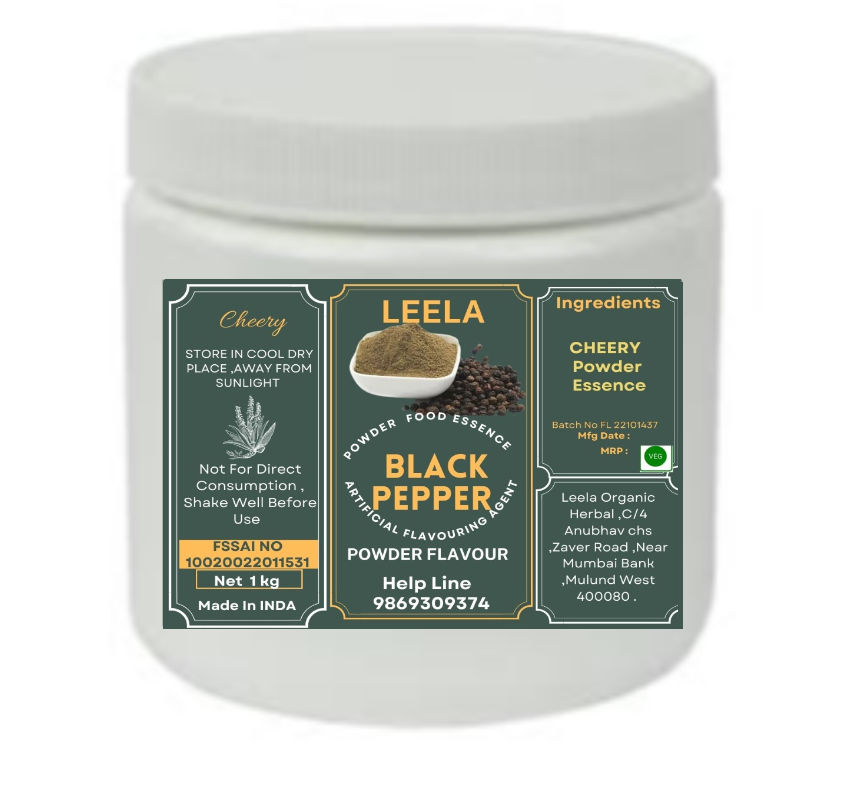 Black Pepper Powder Food Essence