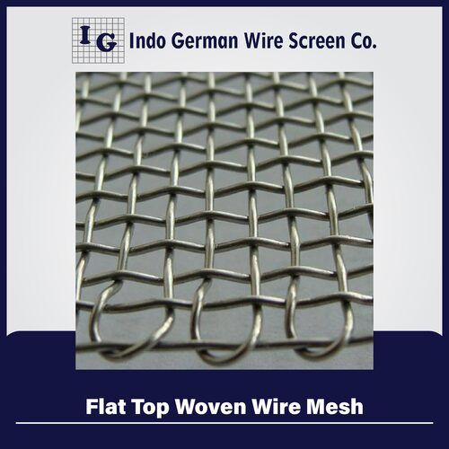 Flat Top Woven Wire Mesh