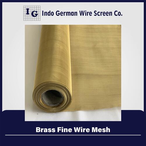 Brass Fine Wire Mesh