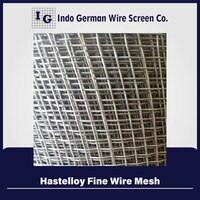 Hastelloy Fine Wire Mesh - Aperture: 0.2 Mm To 5 Mm