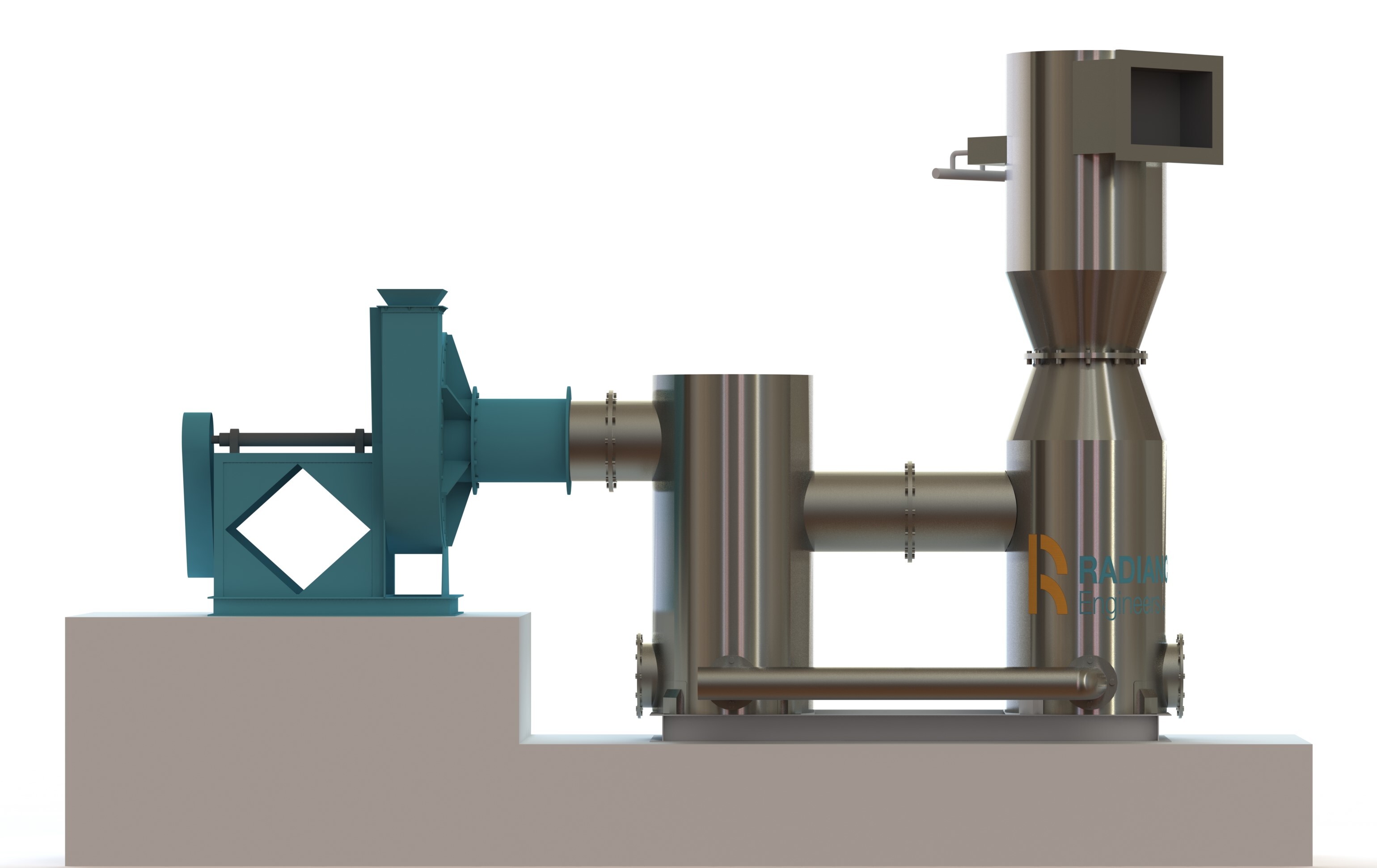 industrial scrubber system