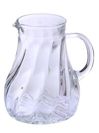 Oberglas Salzburg Imported CarafePitcherWaterJuiceCocktailWhiskeyMilk Glass Jug Set 500ml Set of 2