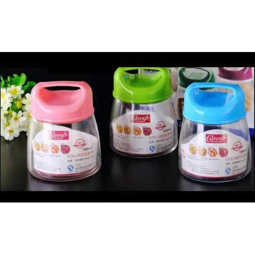 1000ml Glass Storage Jar Set