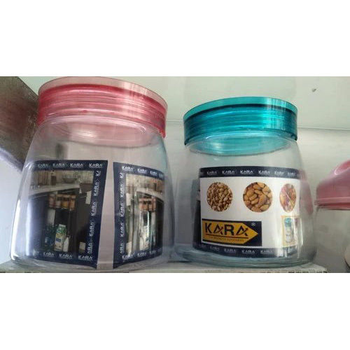 Storage Containers with Colorful Acrylic Lid