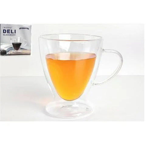 300ml Deli Dw Tea Glass Mug