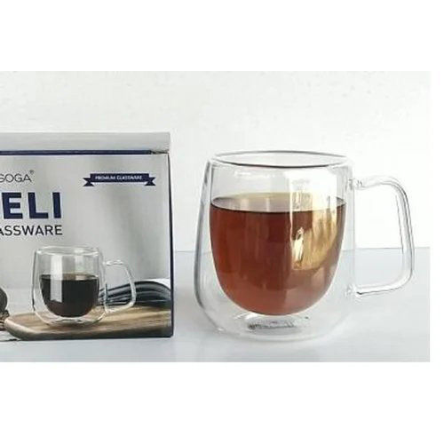270ml Deli Dw Tea Glass Mug