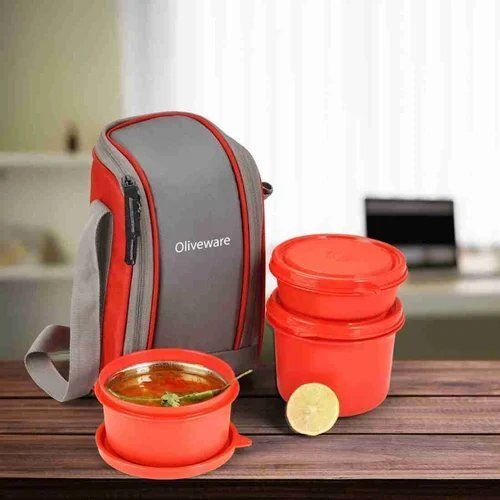 Oliveware Boss Lunch Box - Stainless Steel